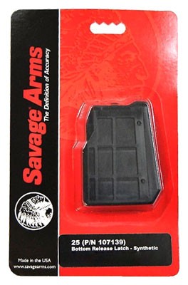 SAVAGE MAGAZINE MODEL 25 – 17 HORNET 4RD SYNTHETIC MATTE